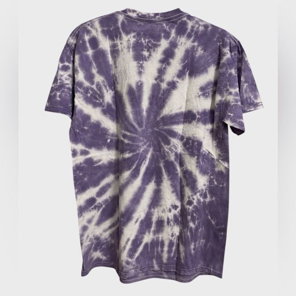 NWT Urban Outfitters Death Note Light & Ryuk Tie Dye T-Shirt Size L Purple Anime - Picture 9 of 16